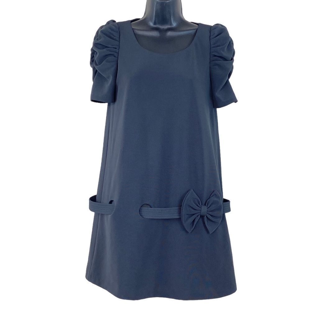 Shopping Bag Atelier Production Creation Bow Mini Dress Korean 66 US Sz XS